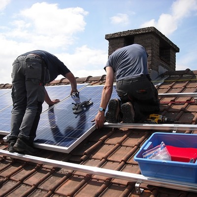 Instalación de paneles  solares