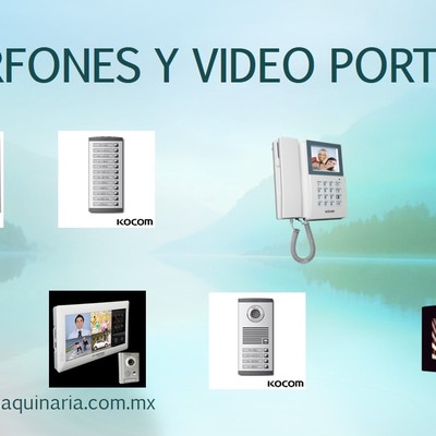 INTERFONES Y VIDEOPORTEROS