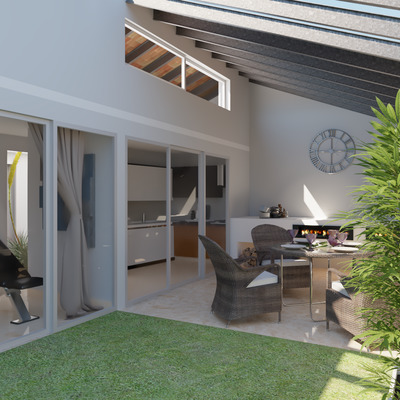 DISEÑO DE JARDIN INTERIOR