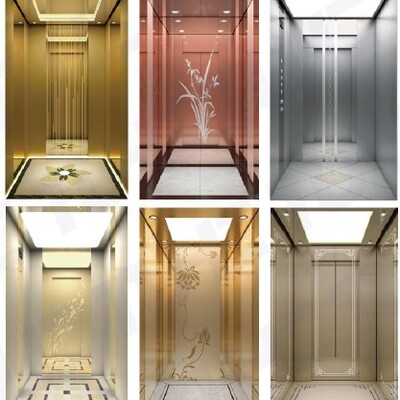 Cabinas en Acero Inoxidable elevadores de Tracción K600