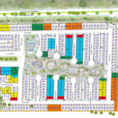 Subdivicion de terrenos en Cond. Zana