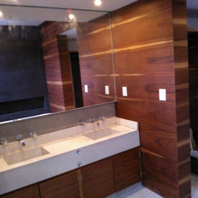 lavabos dobles de marmol