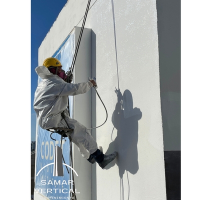 Recubrimiento de Fachadas con Tecnología de Aspersión | Proyecto Codet.