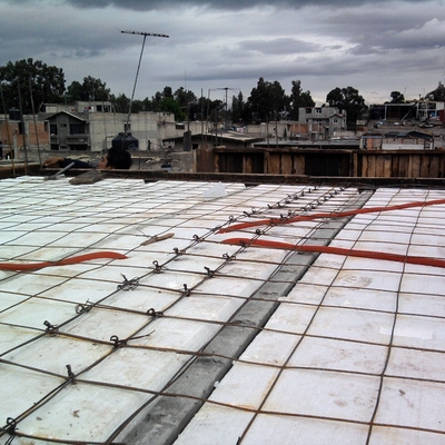 Losa de vigueta y bovedilla.