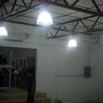 luminaria ya montada
