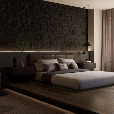 Placa ROCCA en recámara como cabecera