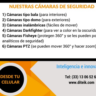 NUESTRAS CÁMARAS DE SEGURIDAD