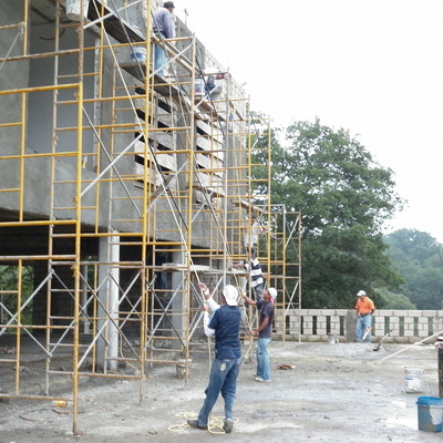 Colocación de andamios