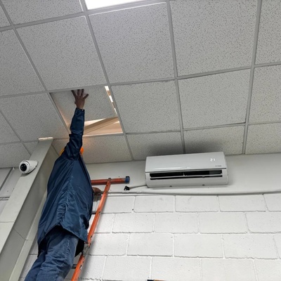 Instalación en plafón