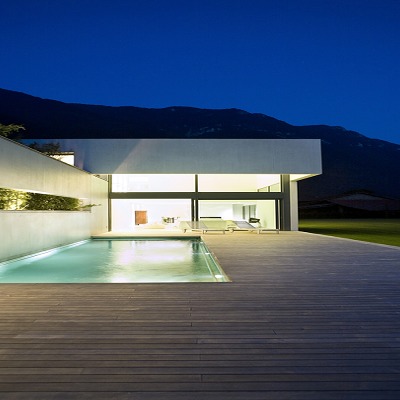 Fachada de casa moderna