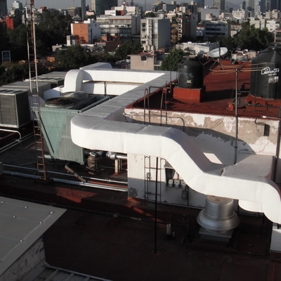 Suministro e instalacion de ductos de aire acondicionado inyeccion y retorno