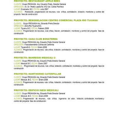 Portafolio de Trabajo Constructora Grupo 6