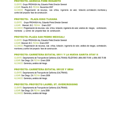 Portafolio de Trabajo Constructora Grupo 6