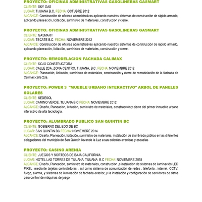 Portafolio de Trabajo Constructora Grupo 6