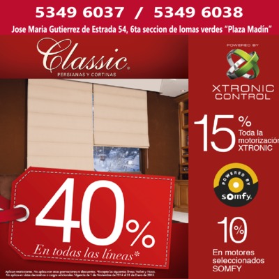 Promocion 40% de decuento