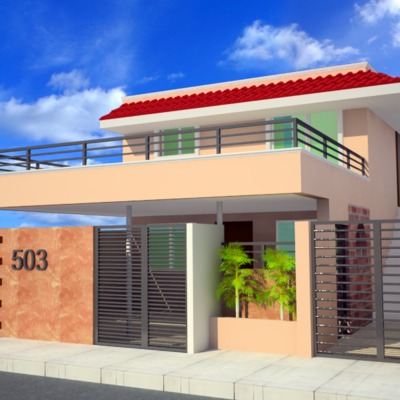 proyecto de fachada residencia alvaro