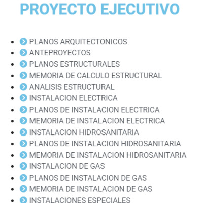 PROYECTO EJECUTIVO