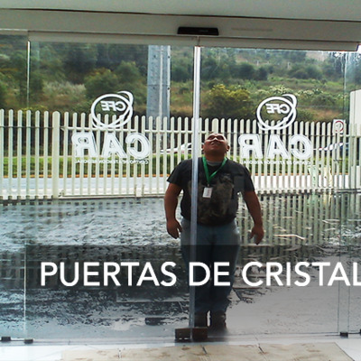Puertas de cristal