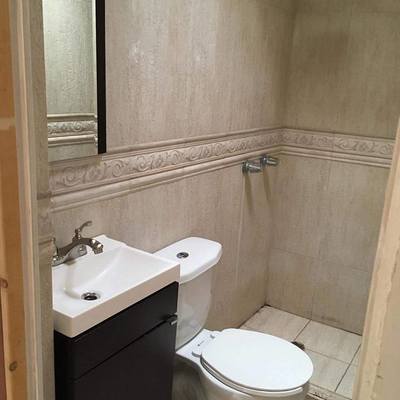 Habilitación y remodelación de baño