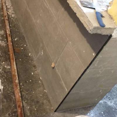 Forrada de barra en proceso