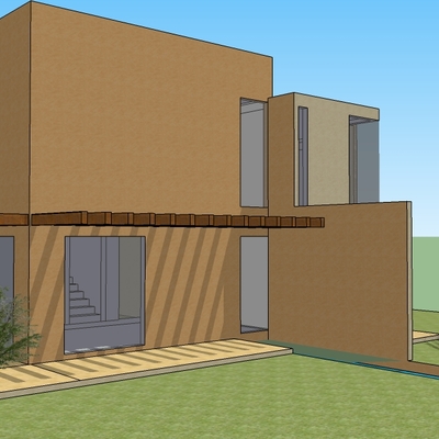 Render Estancia Exterior
