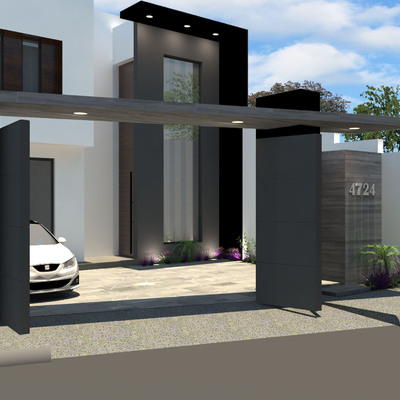 Render previo de remodelación residencial