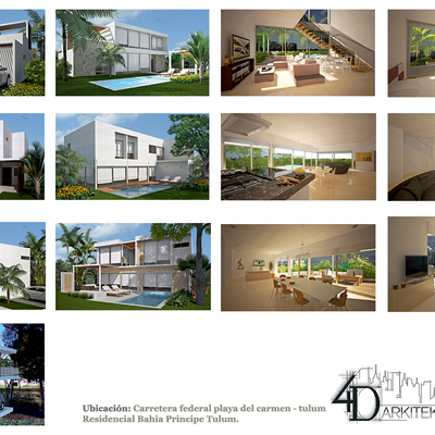 Renders Casas Bahia Principe Tulum
