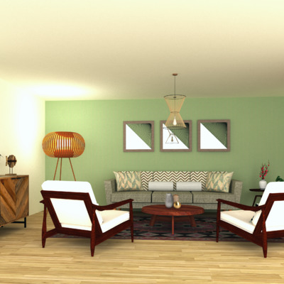 Propuesta sala de estar (boho chic) 3