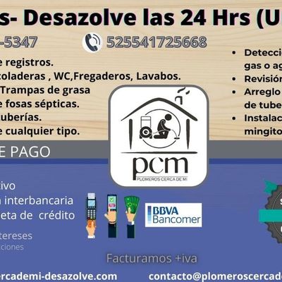 Plomeros y desazolve