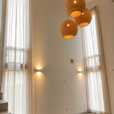 Cortinas doble altura