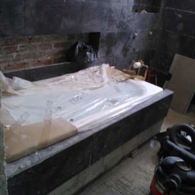 tina de hidromasage para pruebas