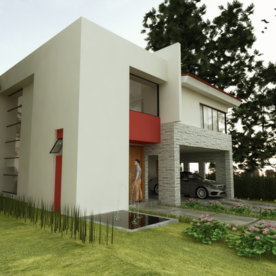 vista A proyecto el cielo country club