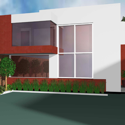 VISTA POSTERIOR CASA HABITACION