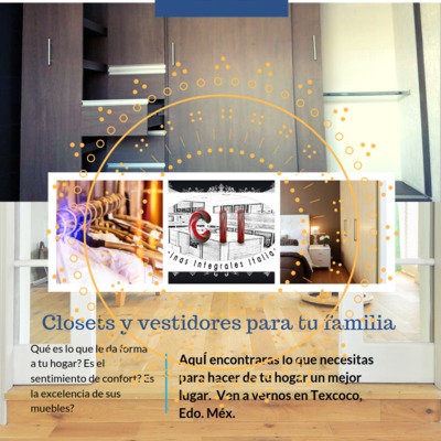 CLOSETS Y VESTIDORES