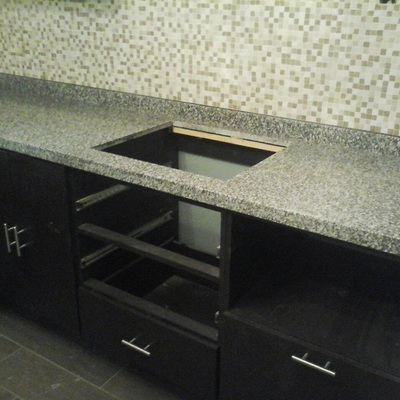 BARRA DE COCINA GRANITO GRISSAL