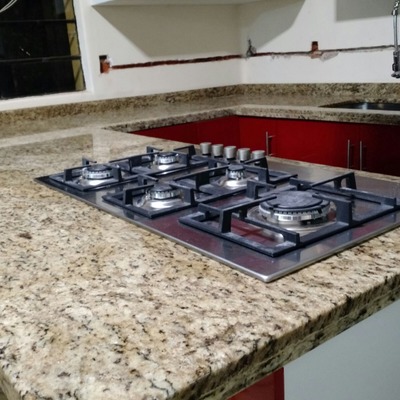 BARRA GRANITO ORNAMENTAL MUEBLES MDF ALTO BRILLO