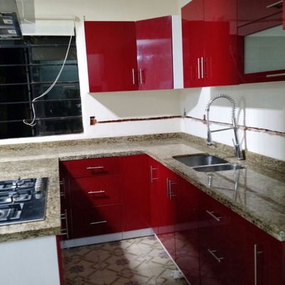 BARRA GRANITO ORNAMENTAL MUEBLES MDF ALTO BRILLO