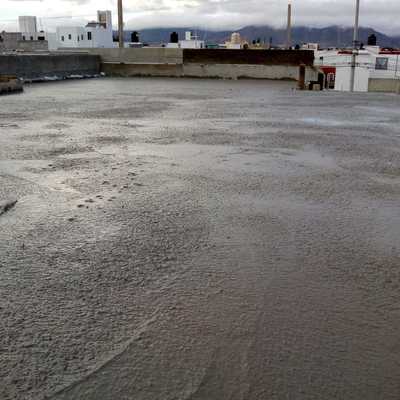 Colado de losa de concreto