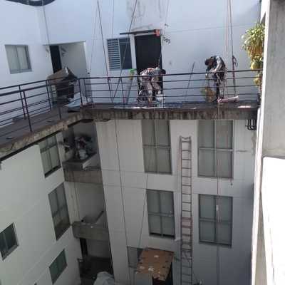 Aplicacion de recubrimiento Vinilico