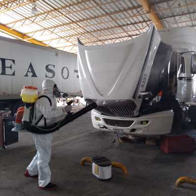 Servicio de Sanitizacion en Nave Industrial