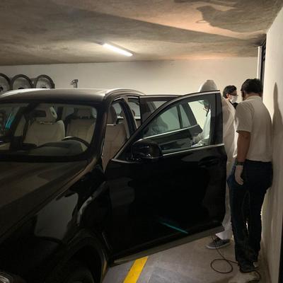 Desinfección en carros