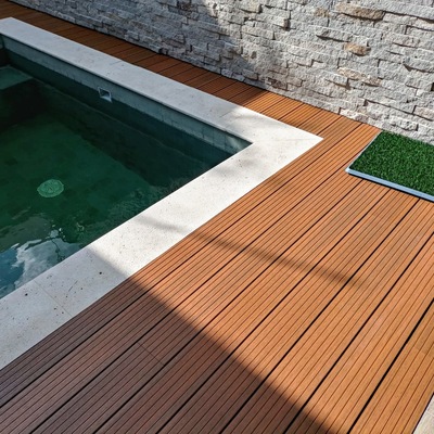 Deck de madera sintetica