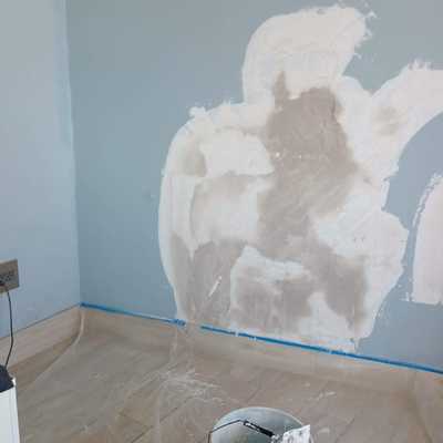 Resane para posterior pintura