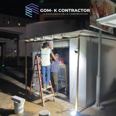 durante el proceso de construcción