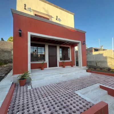 Casa con un estilo clasico