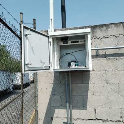 Instalación de Gabinete para exterior