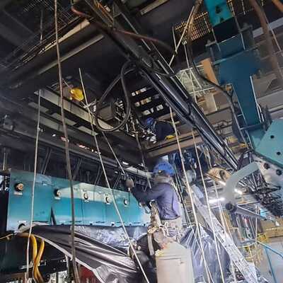Servicio de limpieza industrial