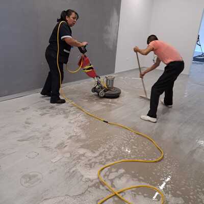 lavado de piso vinilico