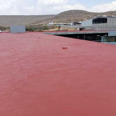 IMPERMEABILIZACION ACRILICA PLAZA COMERCIAL