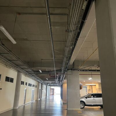 Canalizaciones estacionamiento